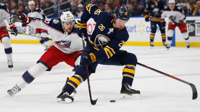 Sabres Dahlin tells AP he's better prepared for 2nd season