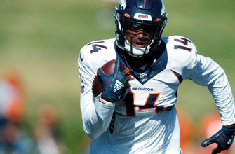 
					Receivers Sanders, Sutton scuffle at Broncos practice
				