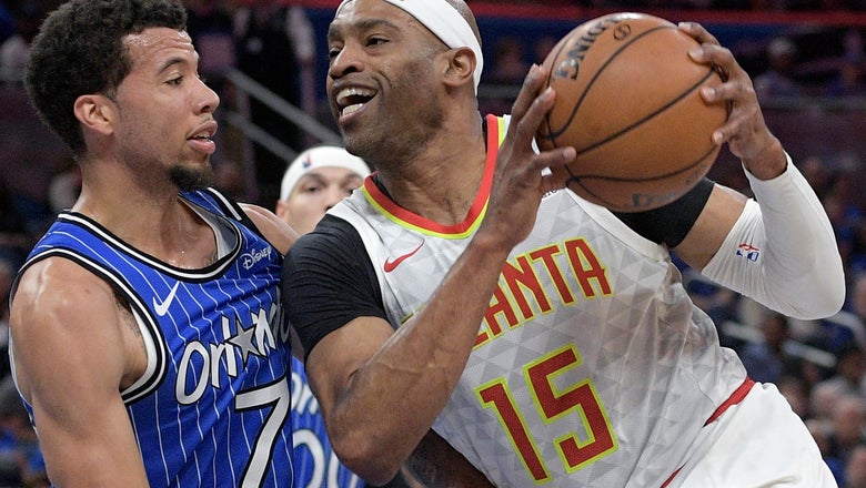 AP source: Carter returning to Hawks for 22nd NBA season