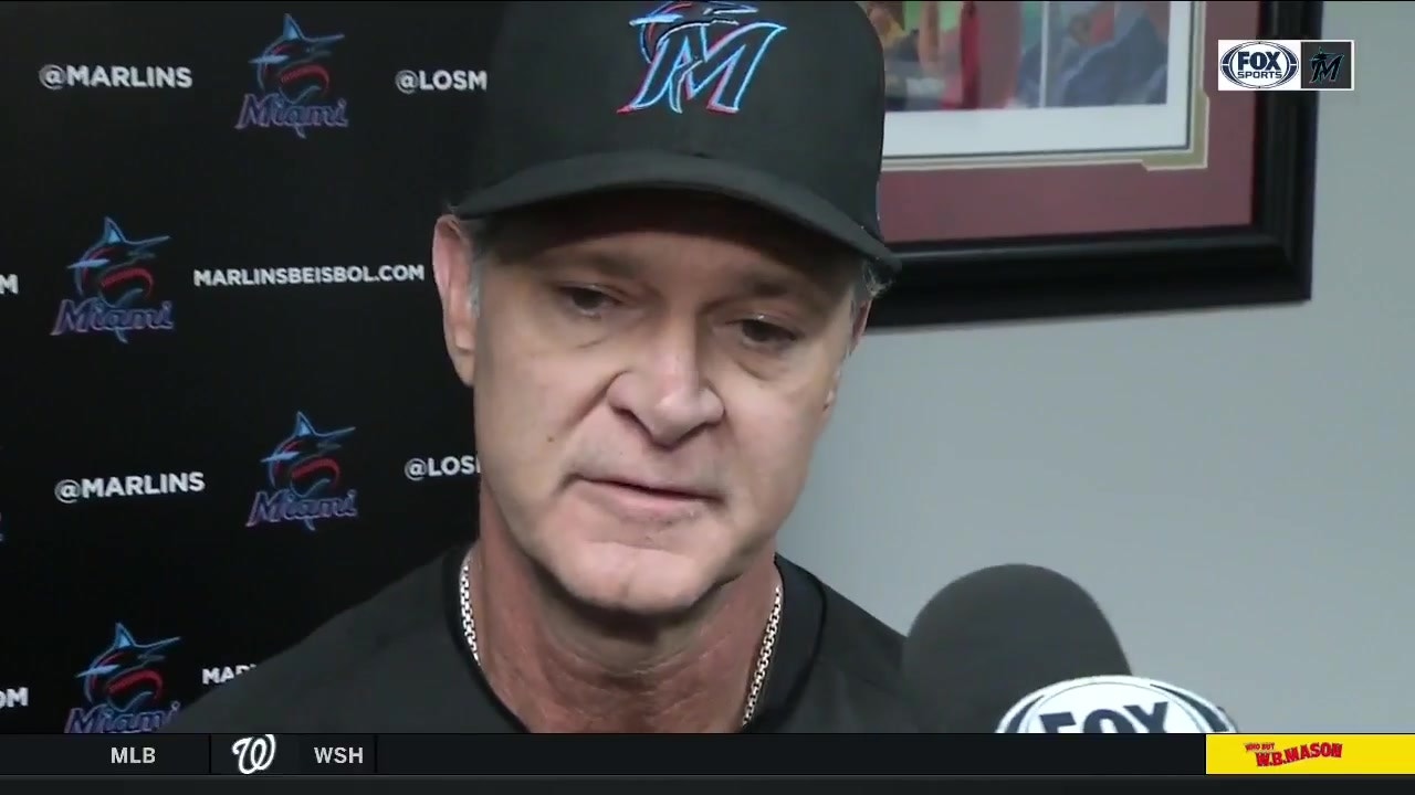 Don Mattingly Recaps Marlins Loss To Nationals Fox Sports