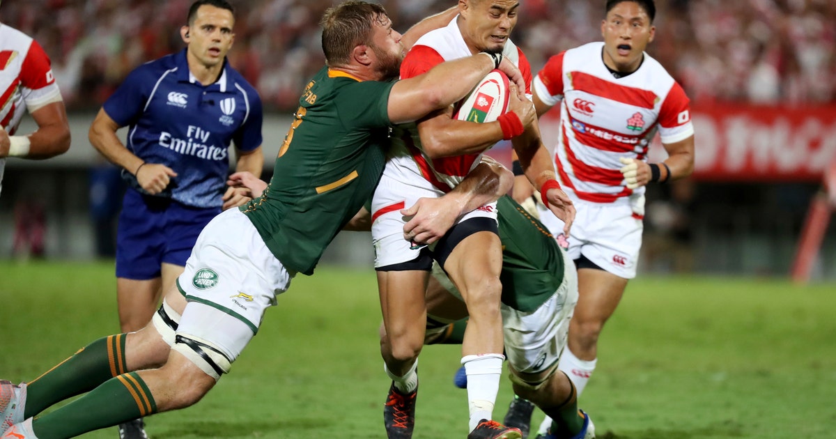 As 1st Asian host, Japan aiming higher at Rugby World Cup