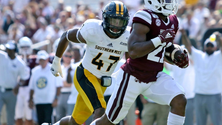 Hill Leads Mississippi State Past Southern Miss 38-15
