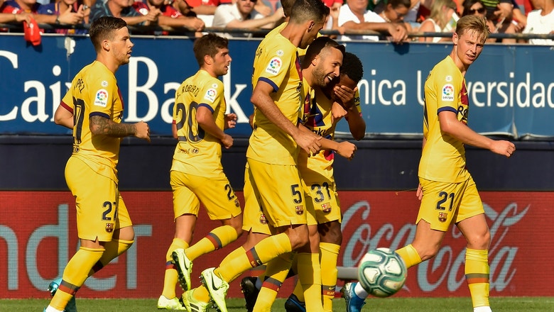 Hit by injuries, Barca turns again to youth factory