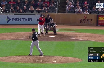 
					WATCH: Twins rally for three runs in 12th inning to walk off White Sox
				