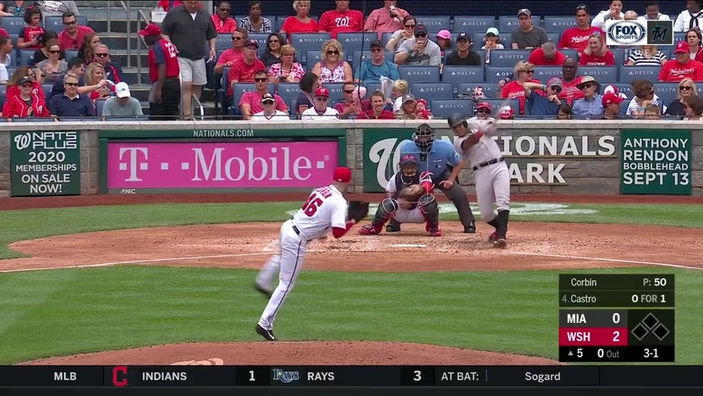 WATCH: Starlin Castro homers to center in series finale