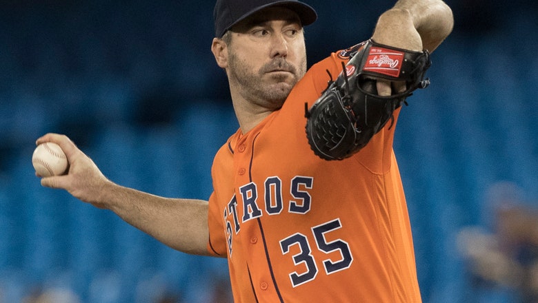 Verlander pitches 3rd career no-hitter, Astros beat Jays 2-0