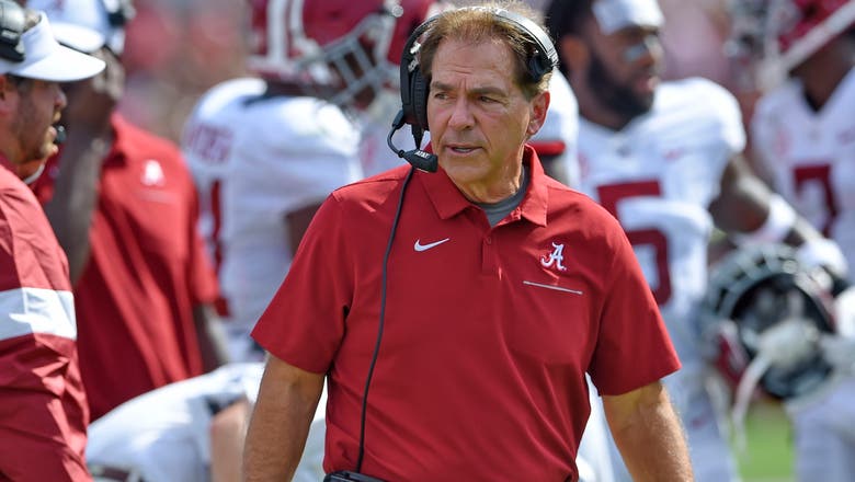 No. 2 Alabama, Saban look to improve to 12-1 in SEC openers