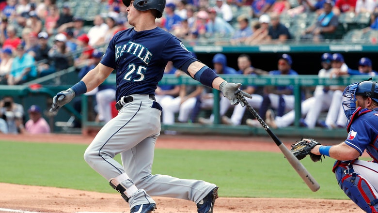 Seager, Murphy, Vogelbach homer, Mariners rout Rangers 11-3