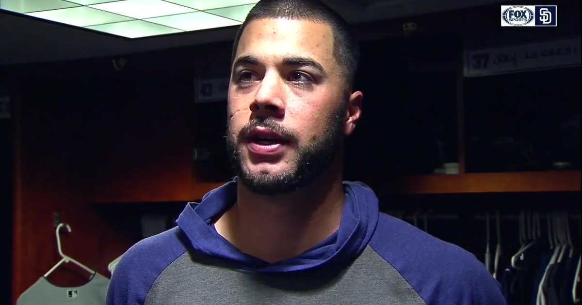 Joey Lucchesi struggled with fastball location in loss to Rox