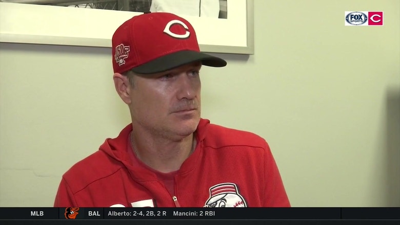 David Bell breaks down the Reds’ win over St. Louis