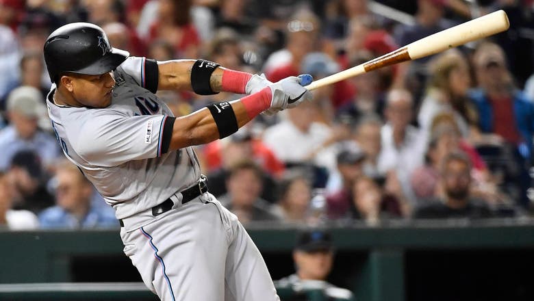 Marlins' road woes continue dropping series finale to Nationals