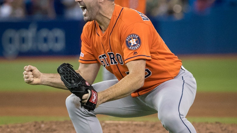 Verlander pitches 3rd no-hitter, Astros beat Blue Jays 2-0