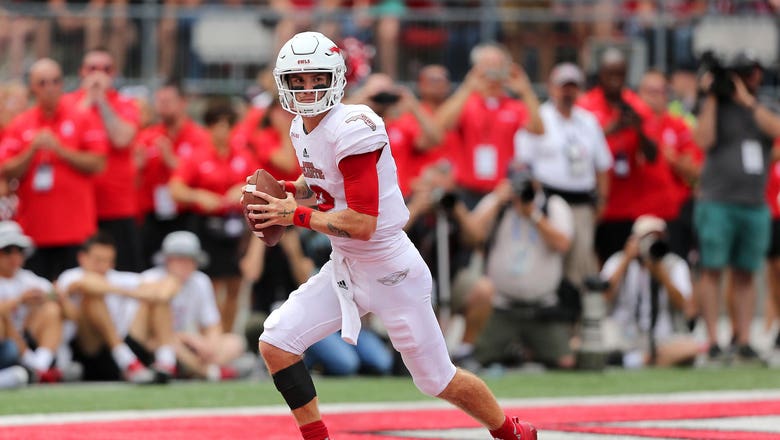 Chris Robison throws 4 TDs, FAU bests Ball State 41-31 for first win of the season