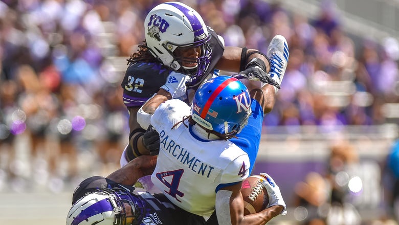 Jayhawks can't overcome rough first half, fall 51-14 to TCU