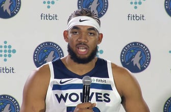 
					WATCH: Timberwolves' front office, star players speak on media day
				
