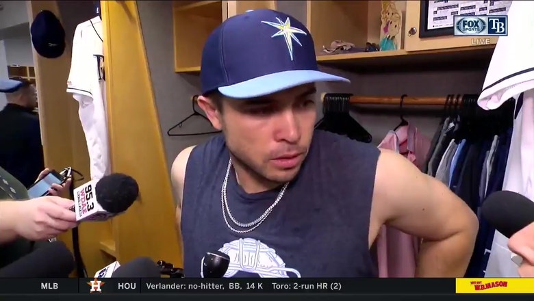 Travis d’Arnaud talks about playing meaningful games late in season