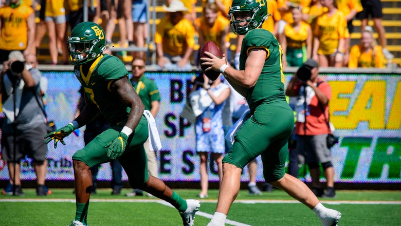 Mims has 3 TD catches for Baylor in 63-14 win over UTSA