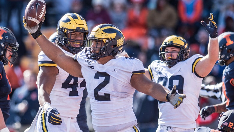 No. 16 Michigan needs late surge to beat Illinois 42-25