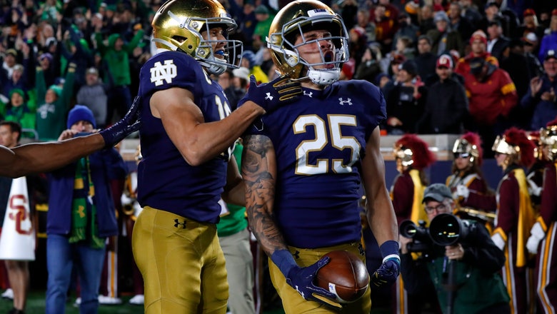 No. 9 Irish ride Jones' 176 yards to 30-27 victory over USC