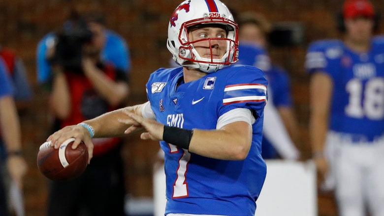 No. 24 SMU rallies for 3-OT win in 1st ranked game since '86