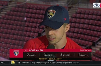 Denis Malgin on Panthers’ style of play: ‘We play puck possession hockey’