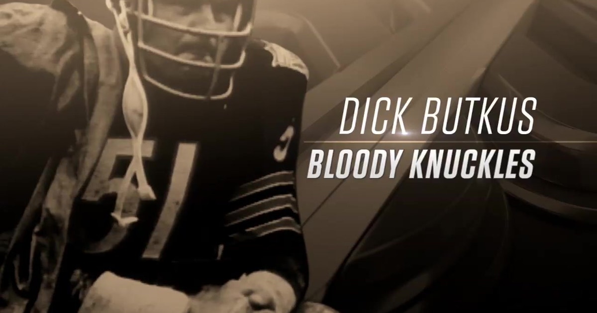 Kyle Long recreates Bears legend Dick Butkus’ famous ‘bloody knuckles