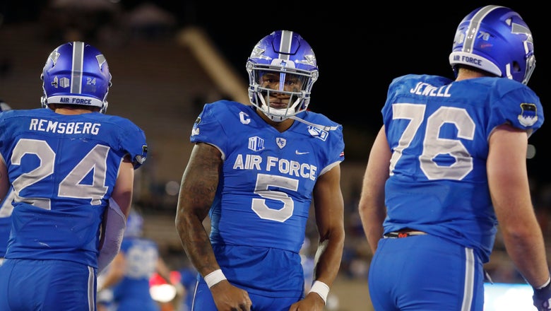 Hammond's 2 TD runs help Air Force beat Fresno State 43-24