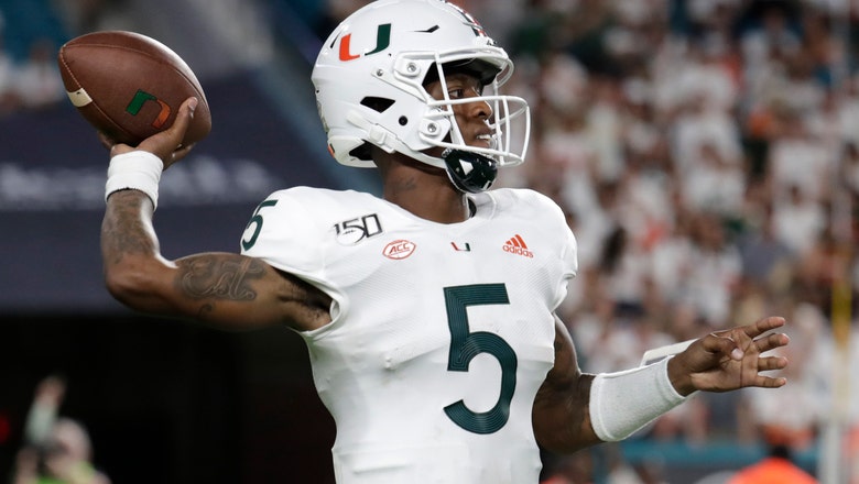 Perry, Dallas lead Miami to 17-9 win over No. 20 Virginia