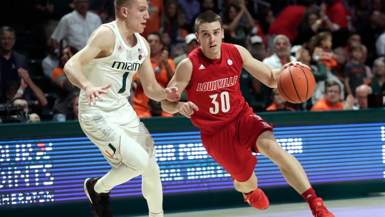 Nwora scores 23 to lead No. 5 Louisville past Miami 87-74