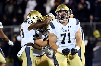 
					AP Top 25: Navy gives AAC 4 teams, 3rd-most by conference
				