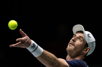 
					Andy Murray wins in his return to the Davis Cup
				