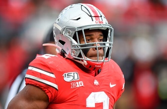 
					J.K. Dobbins caps 91-yard touchdown drive giving No. 2 Ohio State an early lead
				