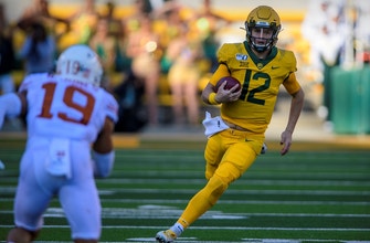 Charlie Brewer gets it done with legs and arm, helps put Baylor up 14-3 on Texas