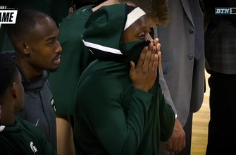 
					Michigan State star Cassius Winston courageously played one day after his brother’s death
				