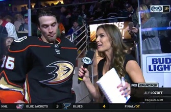 
					John Gibson saves 39 shots in Ducks winning effort
				