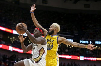 
					Holiday, Redick power Pelicans past Warriors 108-100
				