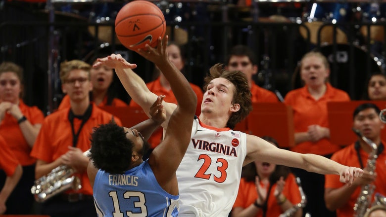No. 5 Virginia rebounds from loss to beat No. 7 N. Carolina