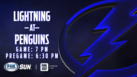 Penguins take home win streak into matchup with Lightning