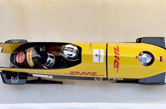 
					Germany sweeps medals in pair of World Cup bobsled races
				