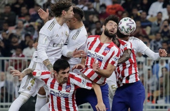 
					Madrid beats Atlético in shootout, wins Spanish Super Cup
				