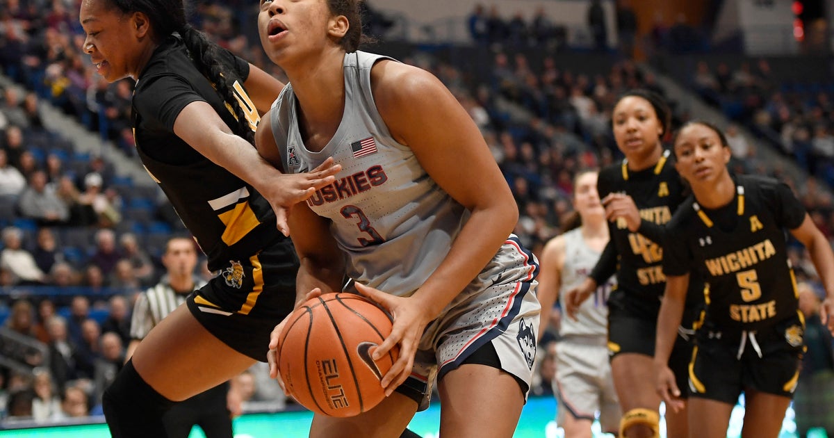 Dangerfield, Walker lead No. 1 UConn women past Wichita St.
