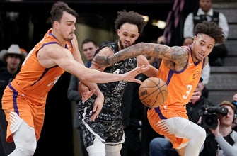 
					Suns snap 11-game skid in San Antonio, topple Spurs 103-99
				