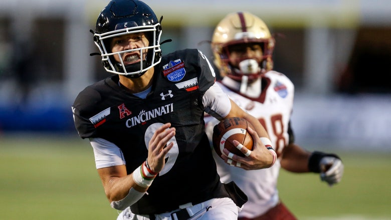 Ridder, No. 23 Cincinnati romp over Boston College, 38-6