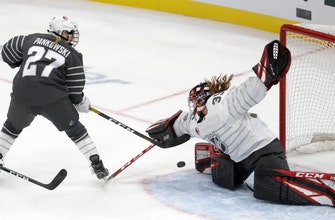 
					Shots from stands, women's 3-on-3 highlight NHL skills event
				