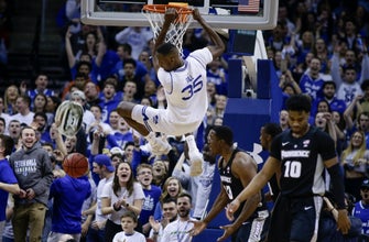 
					No. 10 Seton Hall wins 9th in a row, edging Providence 73-64
				