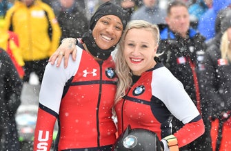 
					Humphries of US atop World Cup women's bobsled standings
				