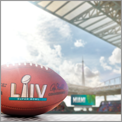 The First Super Bowl in 4K