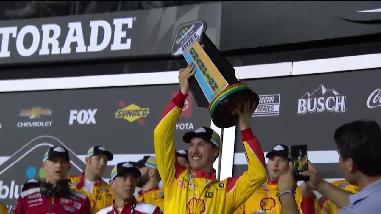 Joey Logano wins the first Duel qualifying race at Daytona NASCAR on