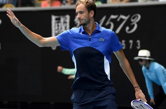 Medvedev loses to Simon again, Tsitsipas into Open 13 semis