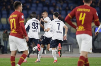Roma beaten 3-2 by Bologna as crisis deepens
